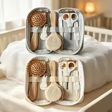 Conjunto de 7 Acessórios para Cuidados Diários do Bebê